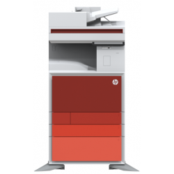 Panneau de couleur rouge comète HP