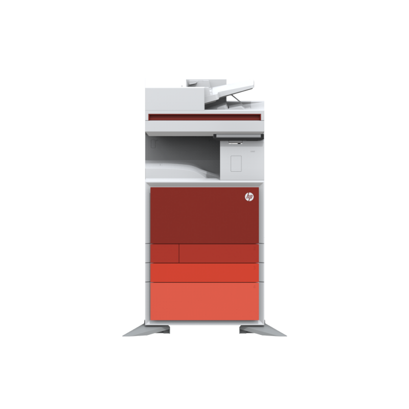 Panneau de couleur rouge comète HP