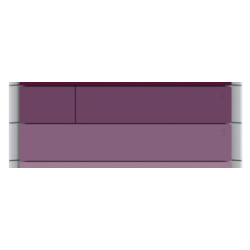 2x520 feuilles bac à papier/support panneau couleur violet