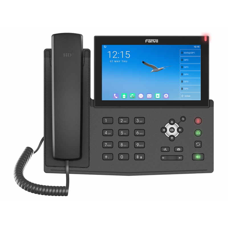 X7A Téléphone IP à écran tactile Android Fanvil