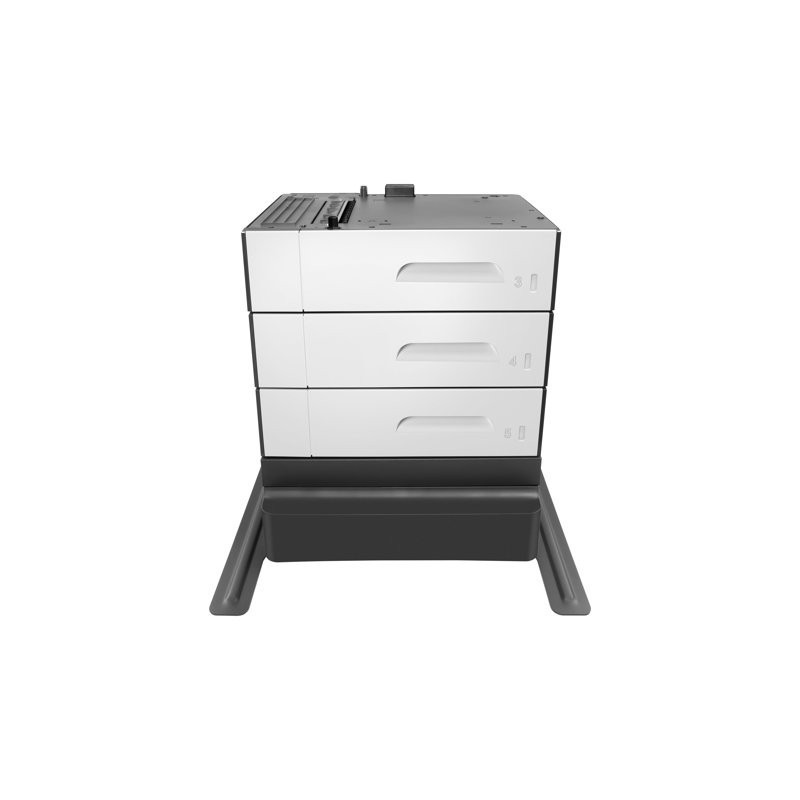 HP Paper Feeder and Stand - bac d'alimentation - 500 feuilles