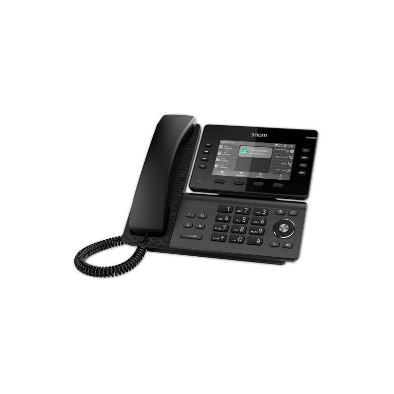 Téléphone IP Écran TFT 4.3" HD 12 touches SNOM D812 | DSI France