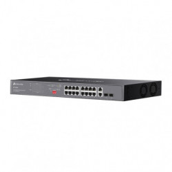 Omada Switch Omada 18 ports Gigabit non administrable avec 16 ports PoE+ - Vue 3