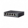 Omada Switch de bureau non administrable Omada 5 ports Gigabit avec 4 ports PoE+ - Vue 3