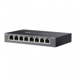 Omada Switch de bureau Omada 8 ports Gigabit non administrable avec 8 ports PoE+ - Vue 2