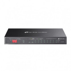 Omada Switch de bureau Omada 10 ports Gigabit non administrable avec 8 ports PoE+ - Vue 1
