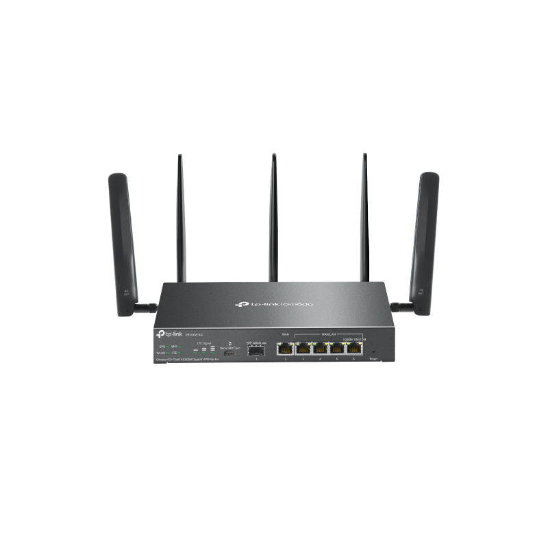 Omada Routeur VPN Omada 4G+ Cat6 WiFi AX3000 Gigabit - Vue 1