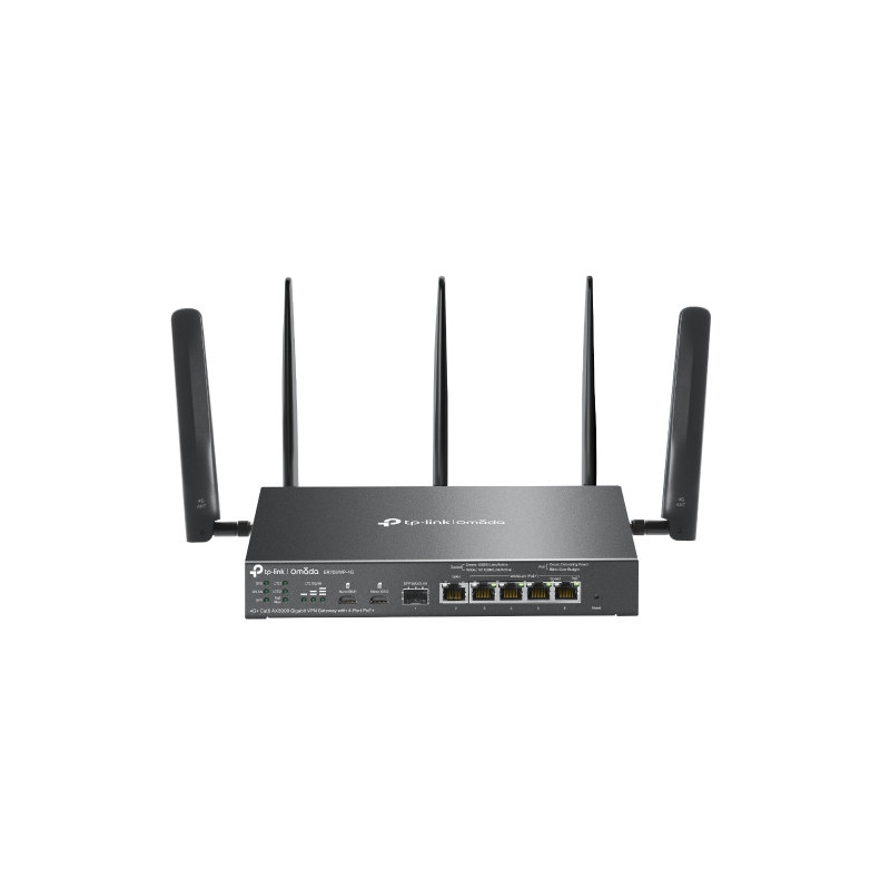 Omada Routeur VPN Omada 4G+ Cat6 WiFi AX3000 Gigabit avec 4 ports PoE+ - Vue 1
