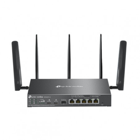 Omada Routeur VPN Omada 4G+ Cat6 WiFi AX3000 Gigabit avec 4 ports PoE+ - Vue 1