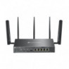 Omada Routeur VPN Omada 4G+ Cat6 WiFi AX3000 Gigabit avec 4 ports PoE+ - Vue 1