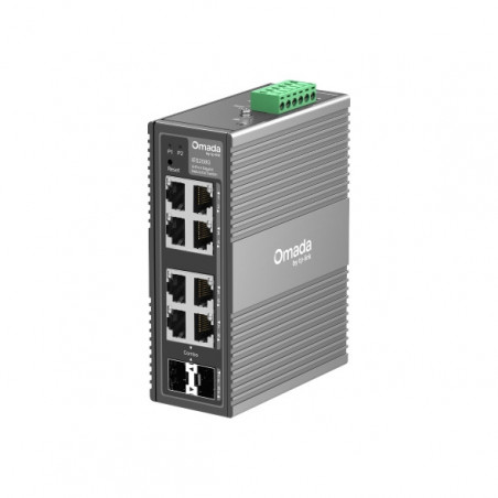 Omada Switch industriel facile à gérer Omada 8 ports Gigabit - Vue 1