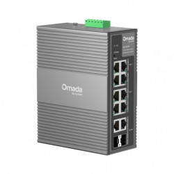Omada Switch industriel Gigabit Omada 10 ports facile à gérer avec 6 ports PoE+ et 2 ports PoE++ - Vue 3