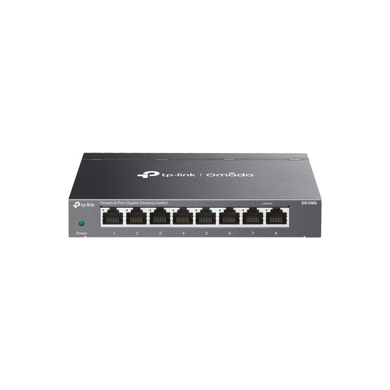 Omada Switch de bureau non administrable Omada 8 ports Gigabit - Vue 1