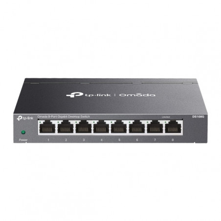 Omada Switch de bureau non administrable Omada 8 ports Gigabit - Vue 1