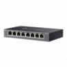 Omada Switch de bureau Omada 8 ports Gigabit non administrable avec 8 ports PoE+ - Vue 2