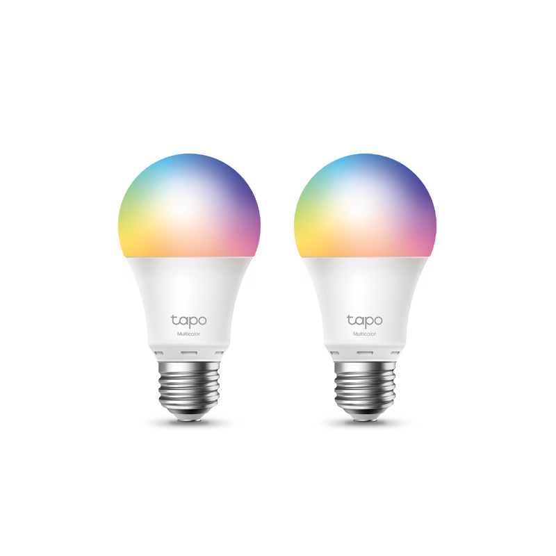 tplink Pack de 2 ampoules connectées WiFi multicolores E27 - Vue 1