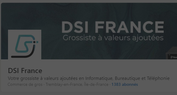 Découvrez notre page Linkedin